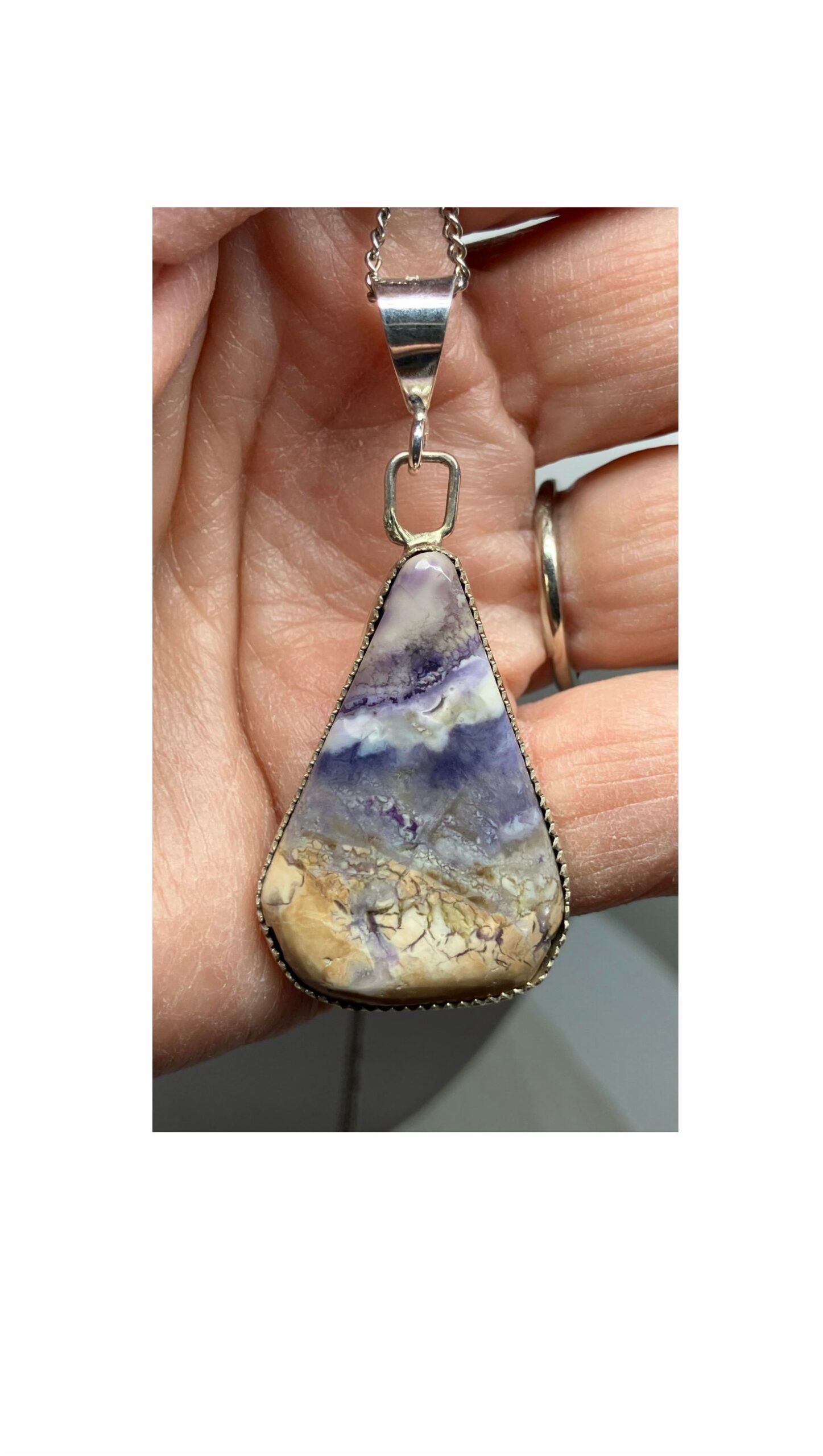 Purple Tiffany Pendant