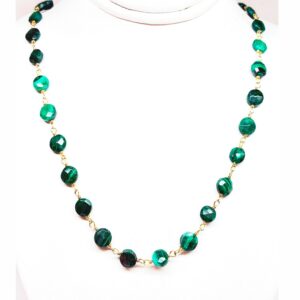Green Malachite Necklace 16", 18", 22"