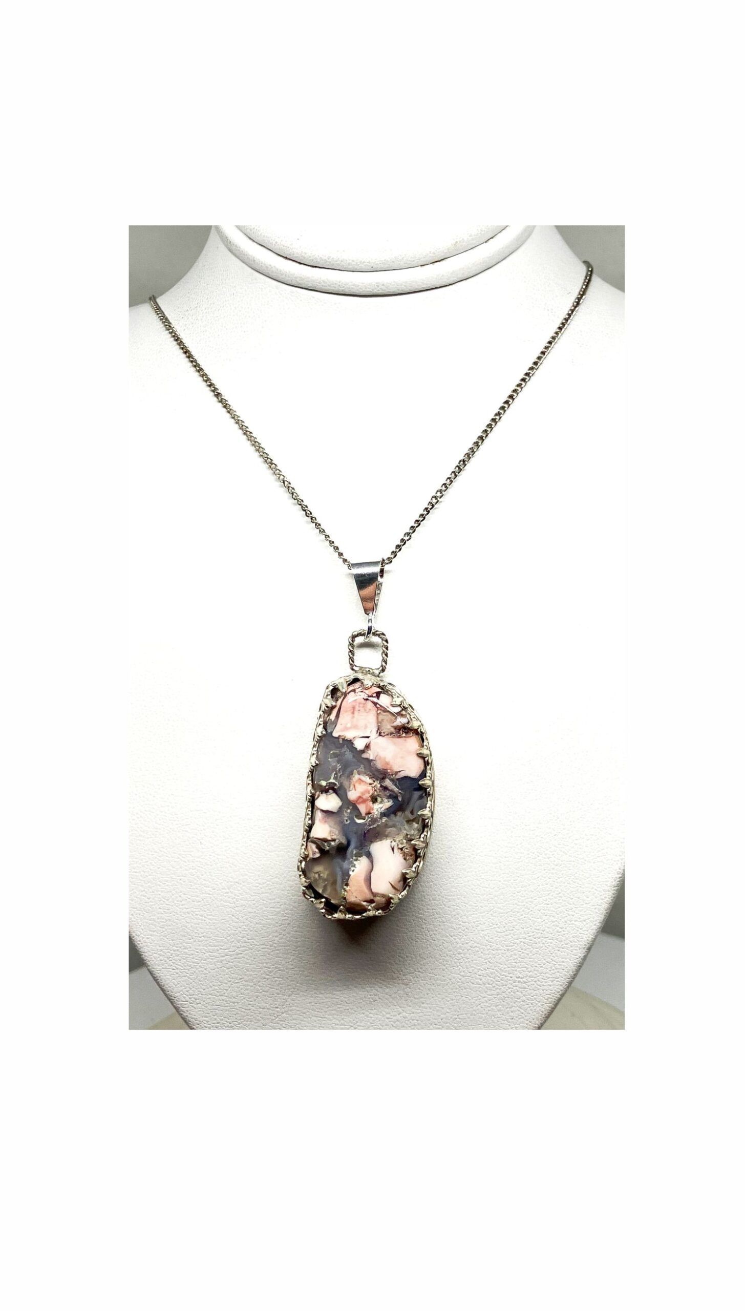 Ring, Pink, Purple, Fossilized Opalite