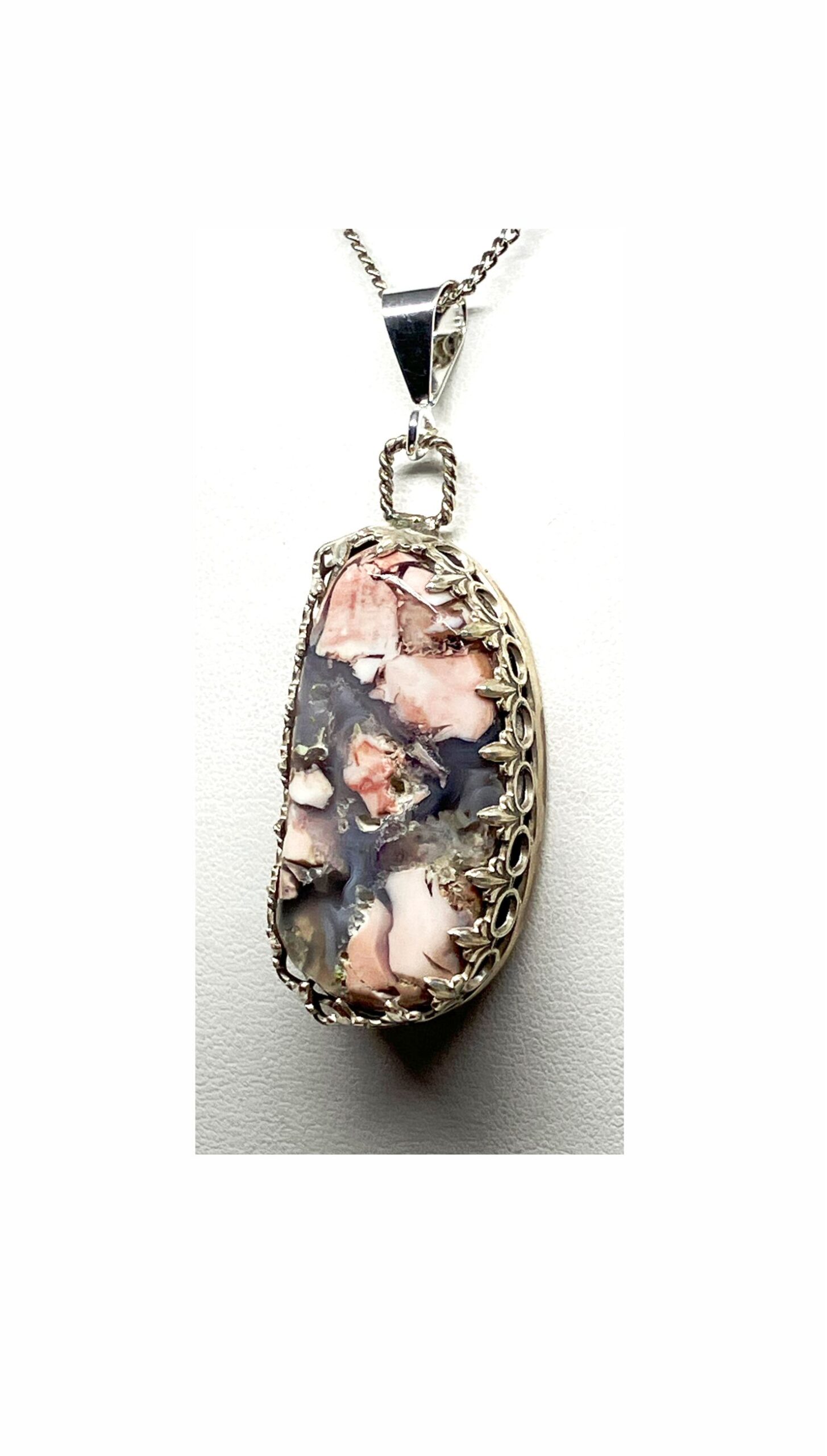 Ring, Pink, Purple, Fossilized Opalite