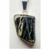 Black Jack Turquoise Pendant