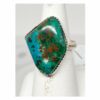 Blue Green Chrysocolla Ring