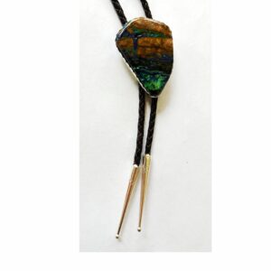 Blue Green Chrysocolla Bolo
