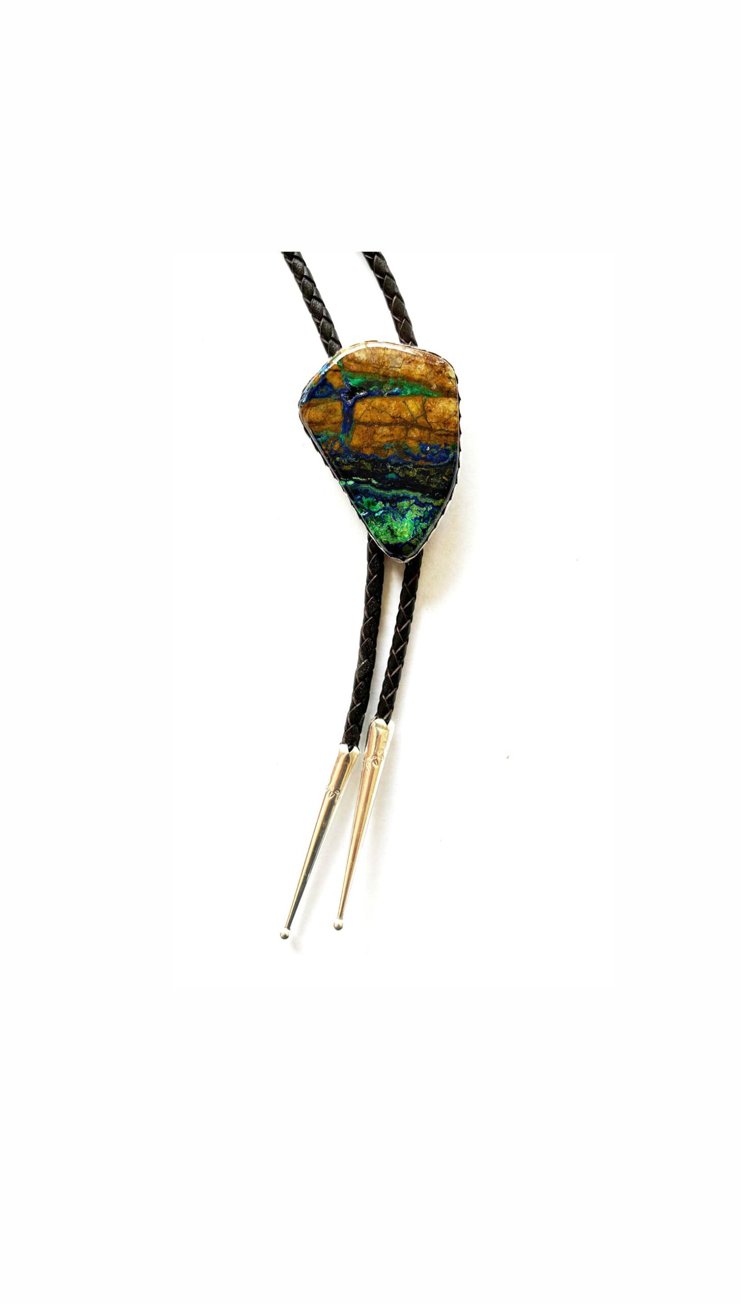 Bolo, Blue, Brown, Chrysocolla
