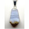 Blue Lace Agate Pendant