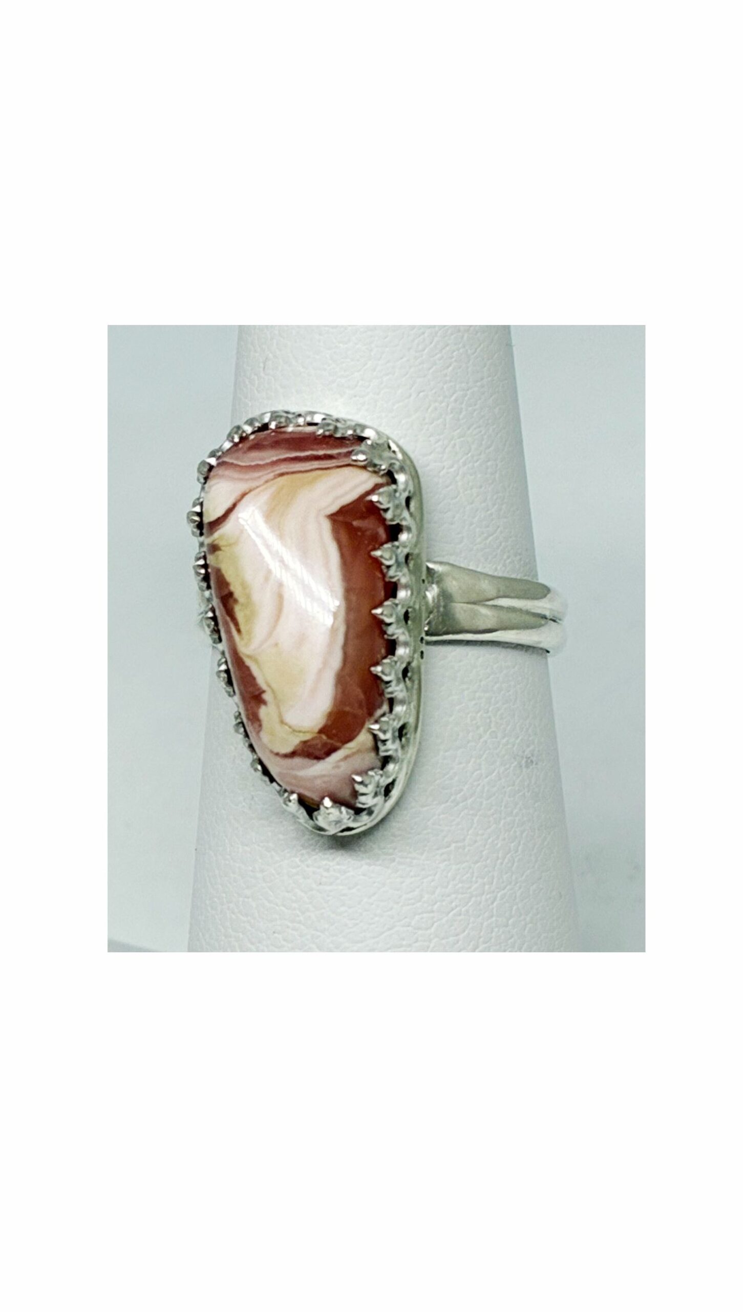 Ring, Pink, Rhodochrosite B