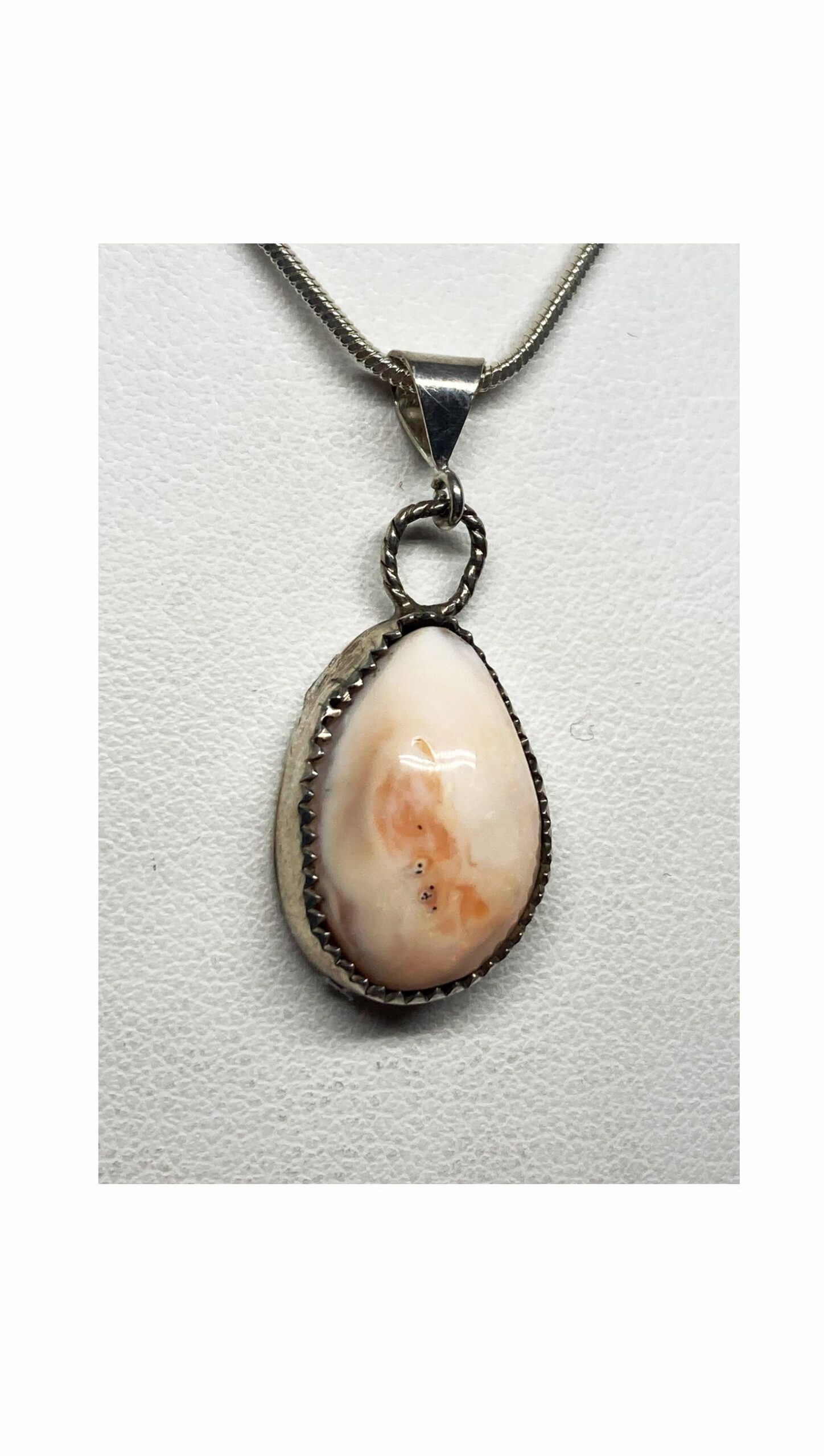 Pendant, Opal, Pink, Idaho