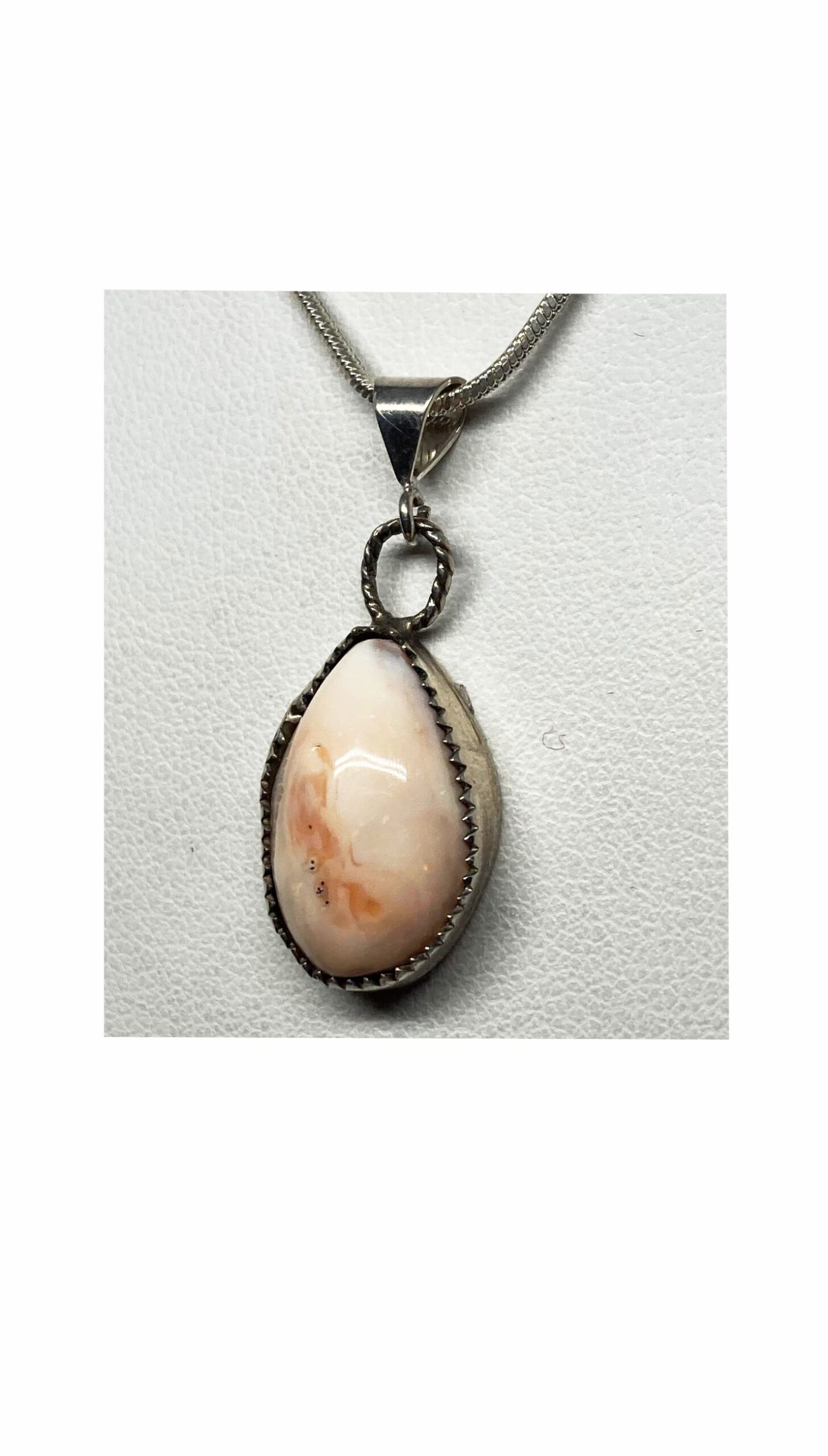 Pendant, Opal, Pink, Idaho