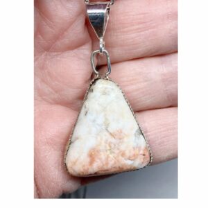 Pink Opal Jewelry Pendant