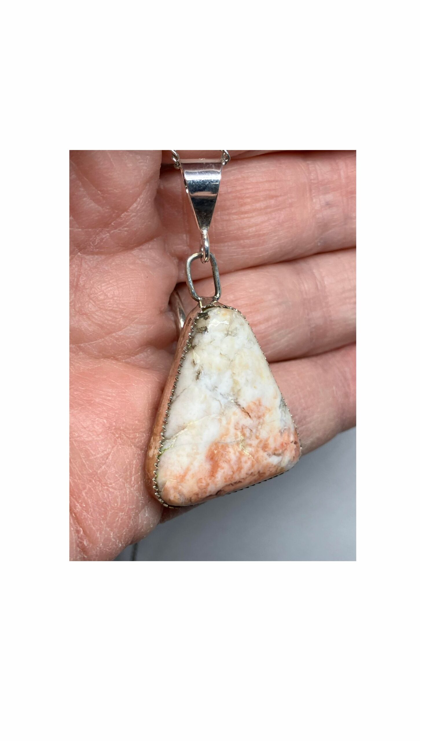 Pendant, Opal, Pink, Jewelry, Unique