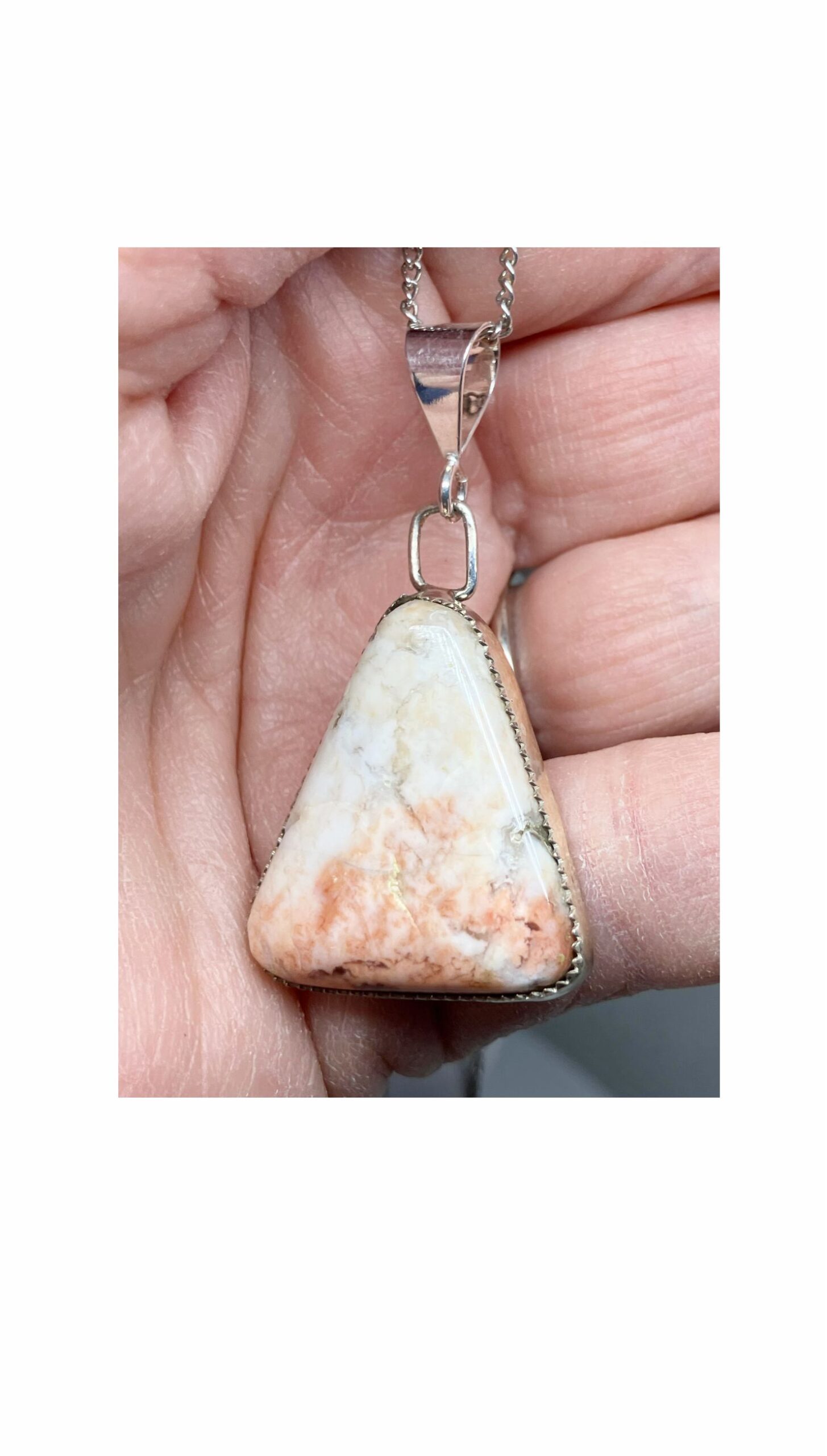 Pendant, Opal, Pink, Jewelry, Unique
